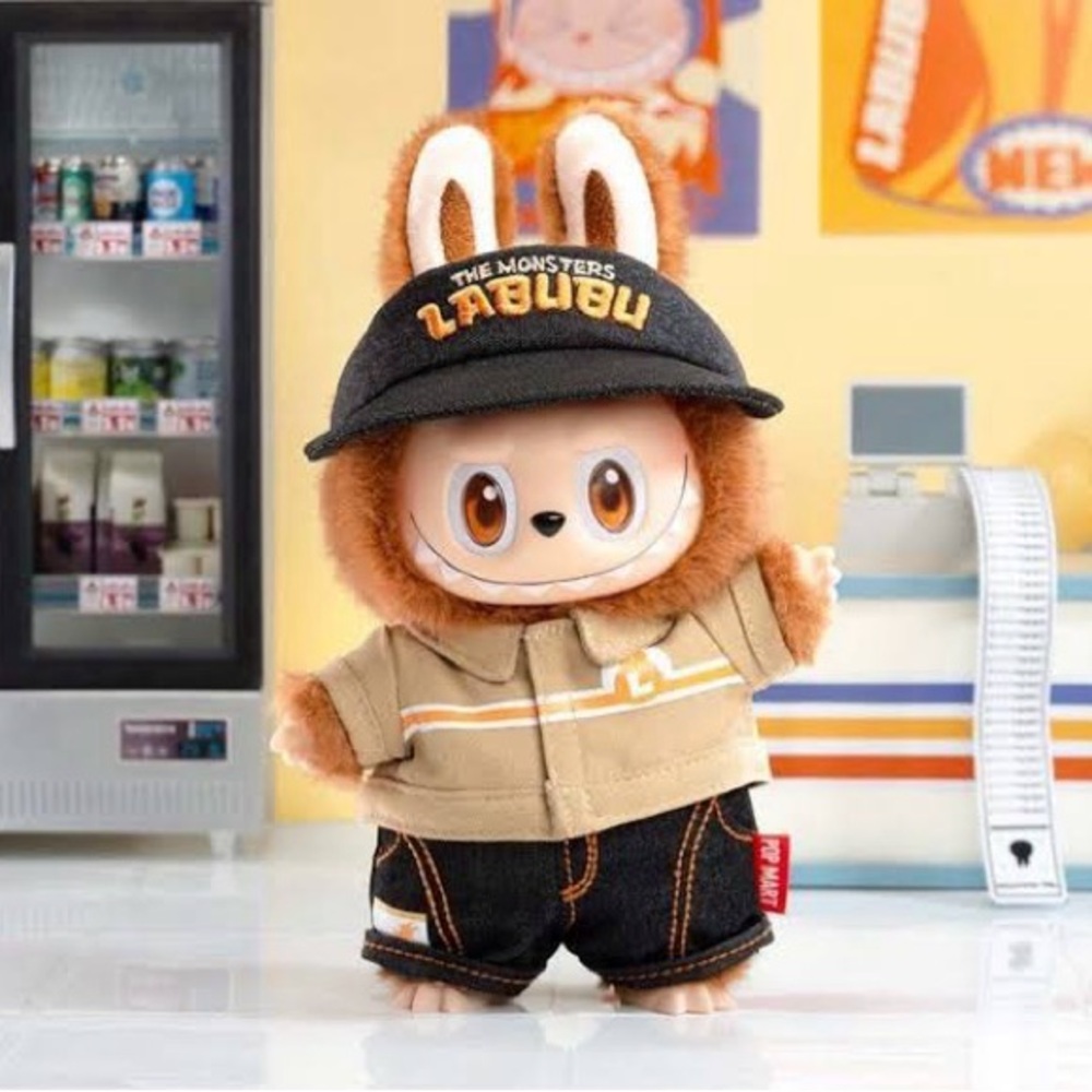 Rare Exclusive The Monsters Labubu The Wacky Manager Plush Pendent